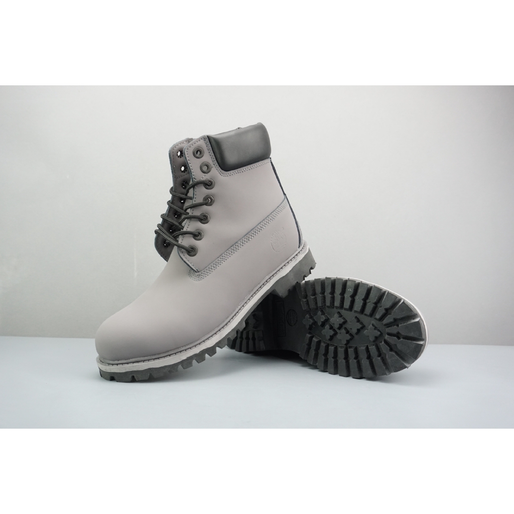 gray timberlands mens