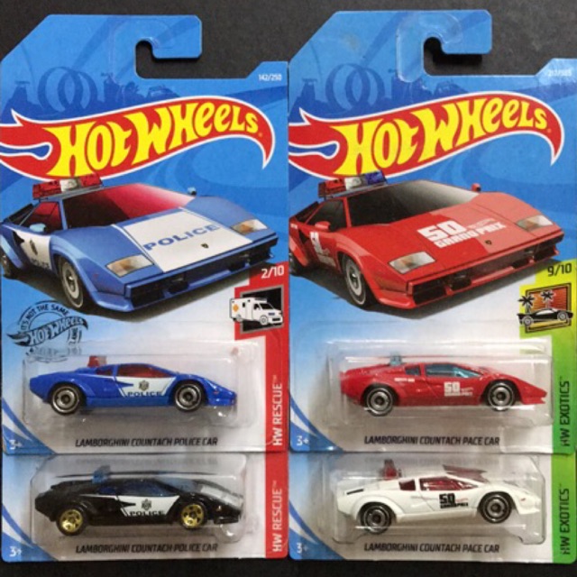 Hotwheels Lambo Countach Police Car | Shopee Malaysia