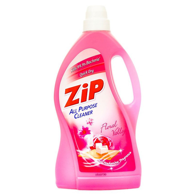 Zip All Purpose Floor Cleaner [1.8 Litre] - Floral Valley/Lavender Field/Crystal Spring/Sunshine Park/Citrus Garden
