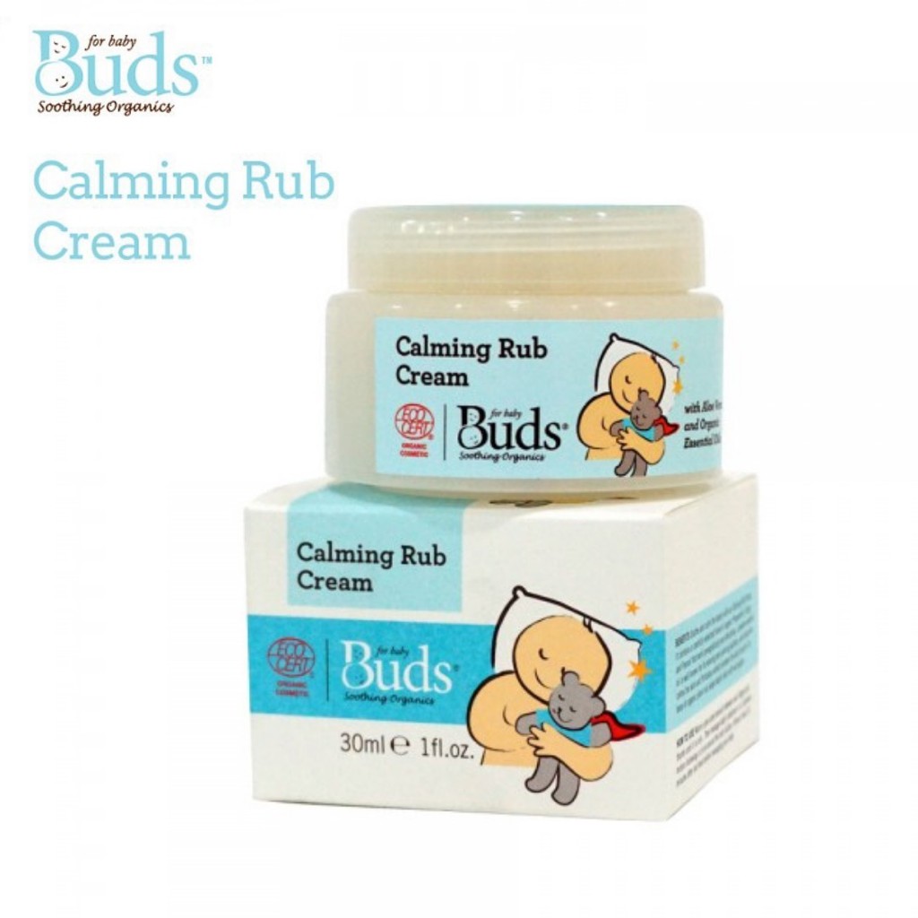 calming rub cream buds