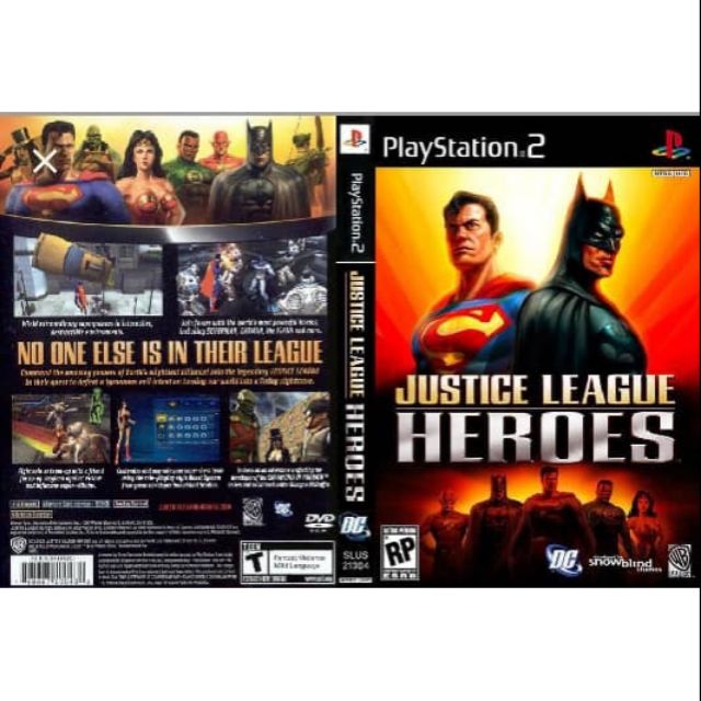 playstation 2 justice league heroes