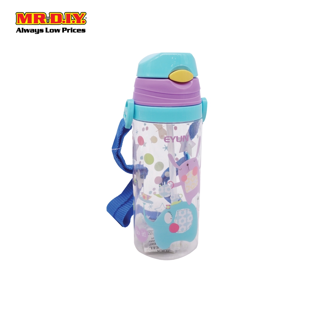 EYUN Kids Cartoon Push Open Button Water Bottle X-3658 (500ml) | Shopee ...