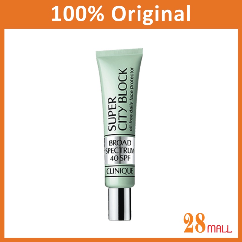 Clinique Super City Block OilFree Daily Face Protector Broad Spectrum