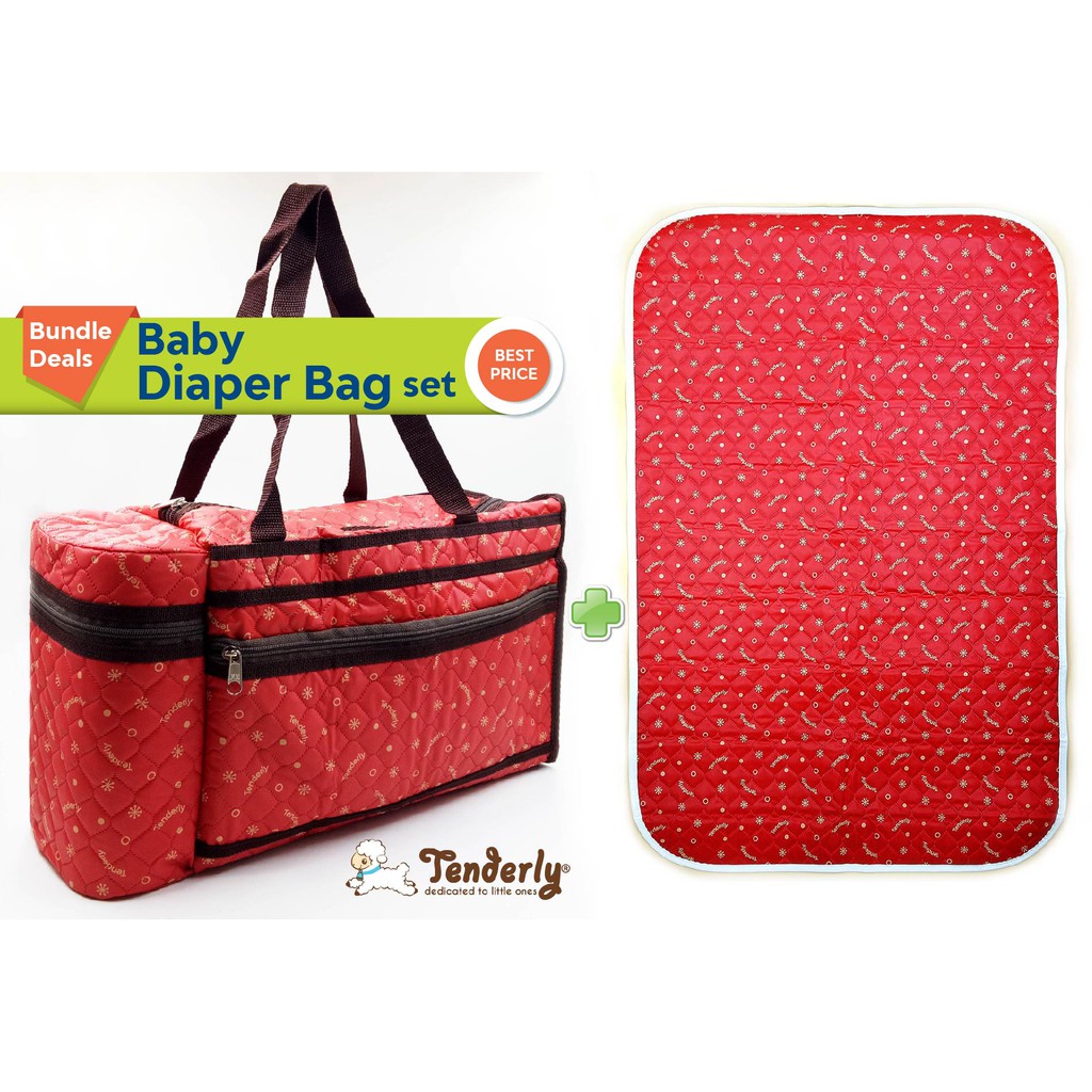 diaper bag with changer