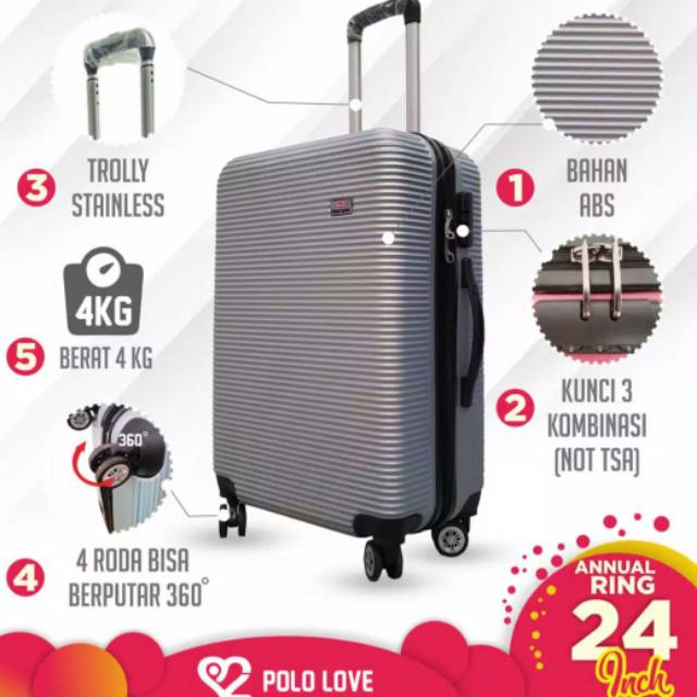 24 inch luggage dimensions