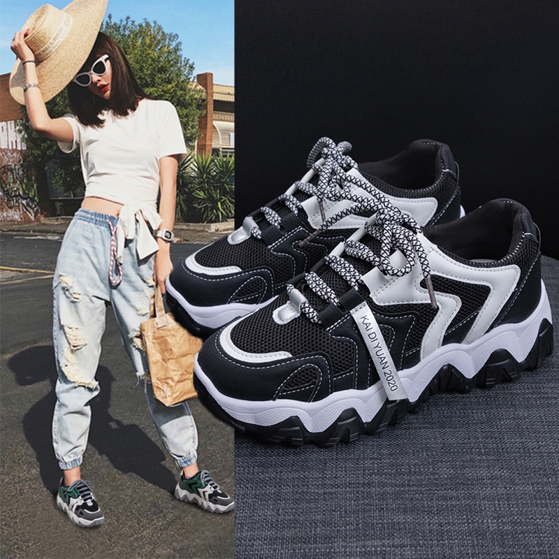 platform sport shoes