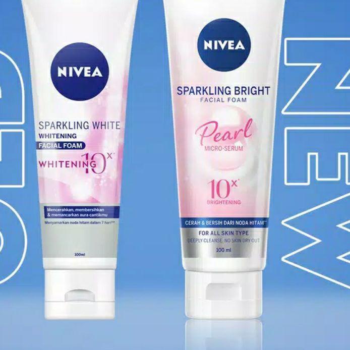 [FRE H]/nivea Sparkling White Whitening/Nivea Sparkling Bright Facial ...