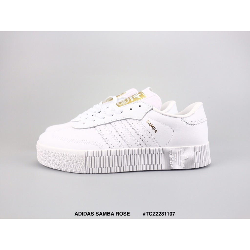 adidas samba white platform