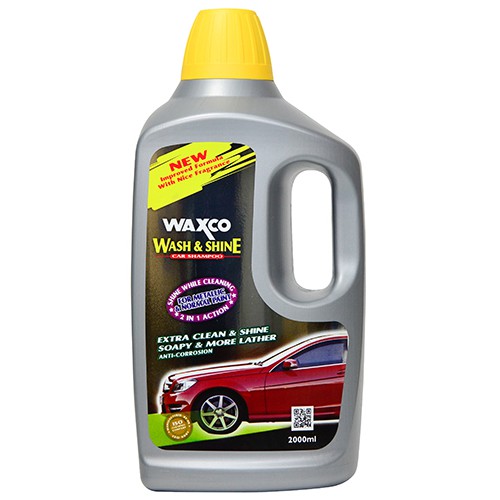 WAXCO WASH AND SHINE CAR SHAMPOO 2000ML