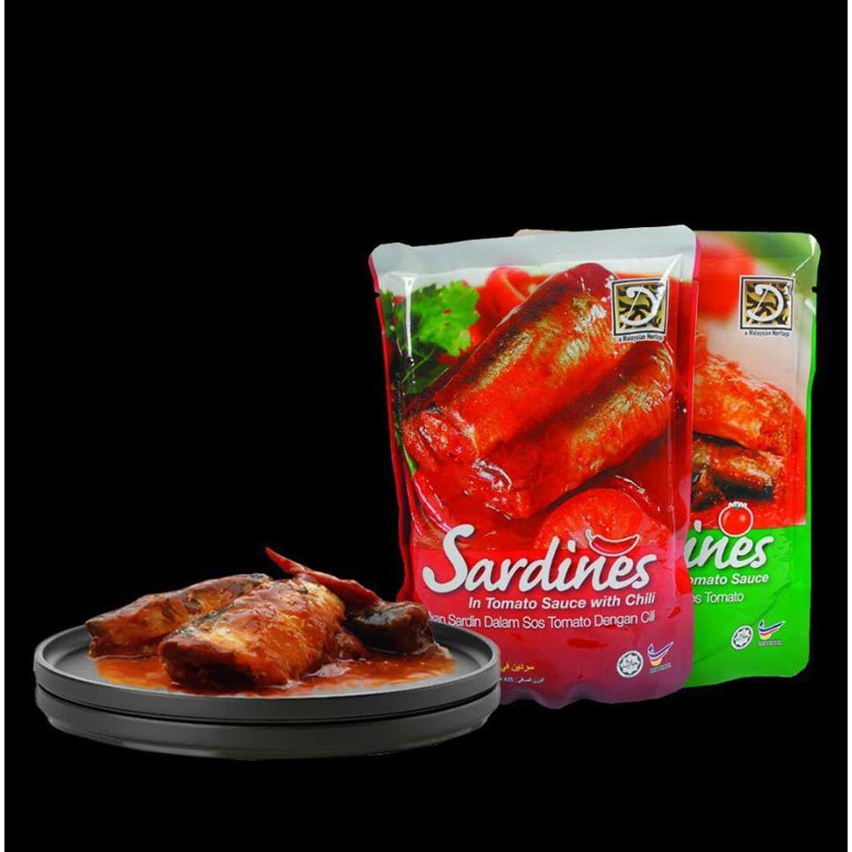 Sardin D Syari Apos Heritage Sardin Fish In Sos Tomato With Cili And Tomato Shopee Singapore