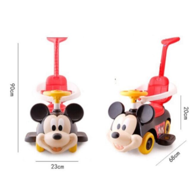 minnie push car