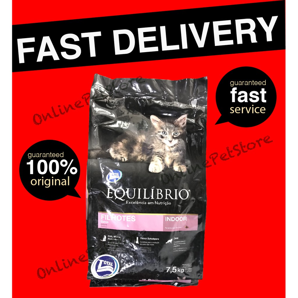  Equilibrio  Kitten Cat  Food  7 5kg Shopee Malaysia