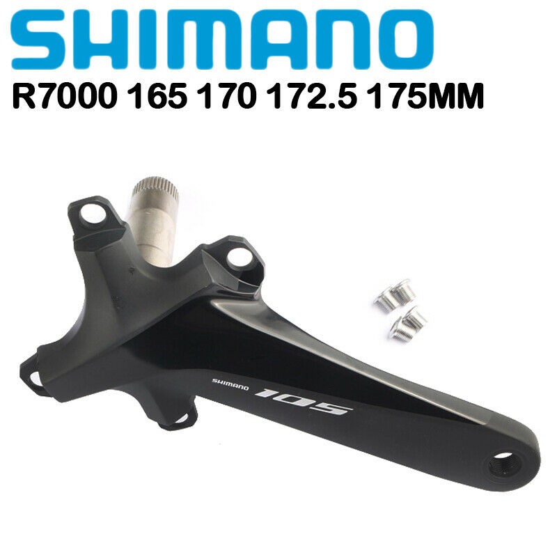 Shimano 105 R7000 Crank Arm Right Side Road Bike 165mm 170mm 172 5mm 175mm Crank Bicycle Parts Shopee Malaysia