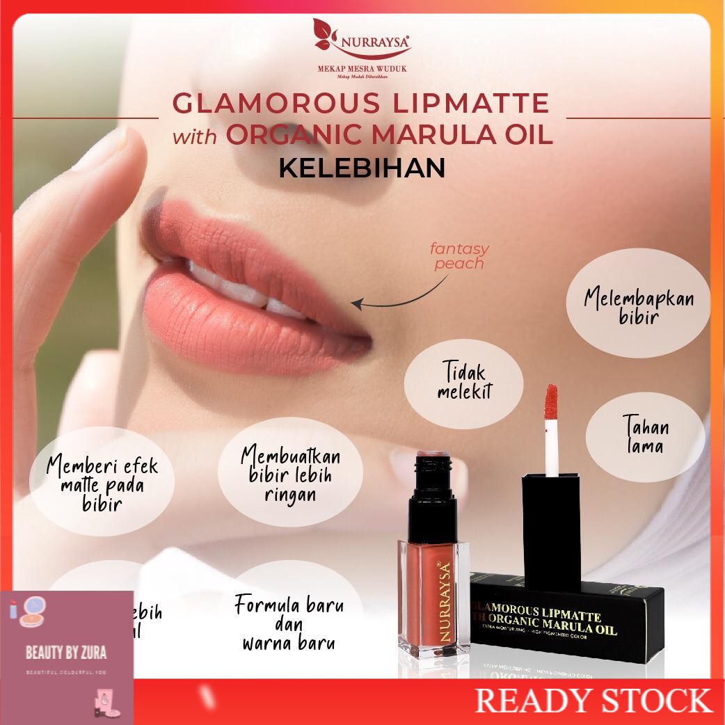 Buy Ready Stock Glamorous Lipmatte With Organic Marula Oil Seetracker Malaysia