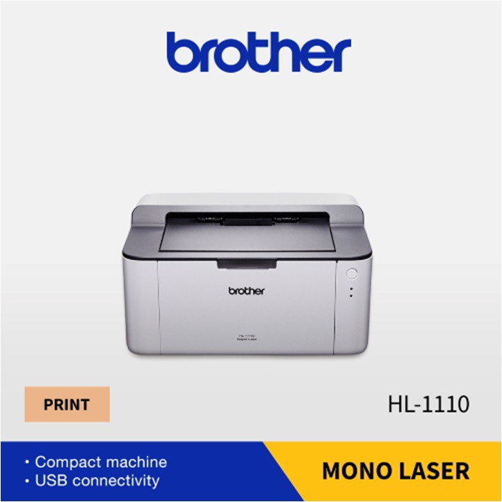 Brother Hl 1110 Hl1210 Monochrome Black And White Laser Printer Similar Lbp 6030 Hp M12a 4326