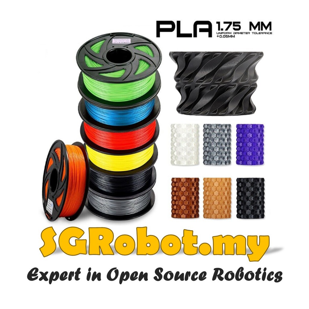 3D Drucker PLA Filament 1kg Spool Filament 1.75 PLA Green Usongshine Black Filament PLA 1.75mm 