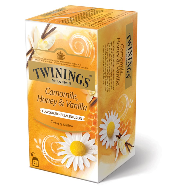 Twinings of London Camomile, Honey and Vanilla Flavoured Infusion Tea 50g Shopee Malaysia