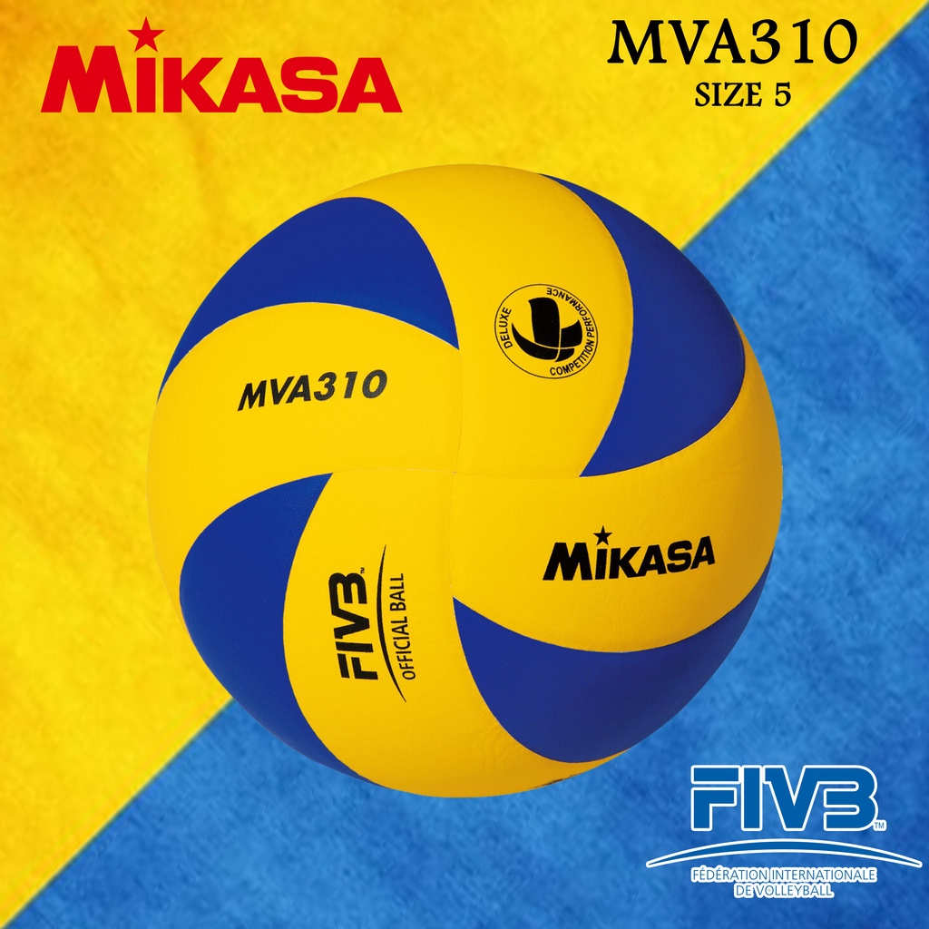 Mikasa MVA310 FIVB Approved Volleyball Bola Tampar | Shopee Malaysia