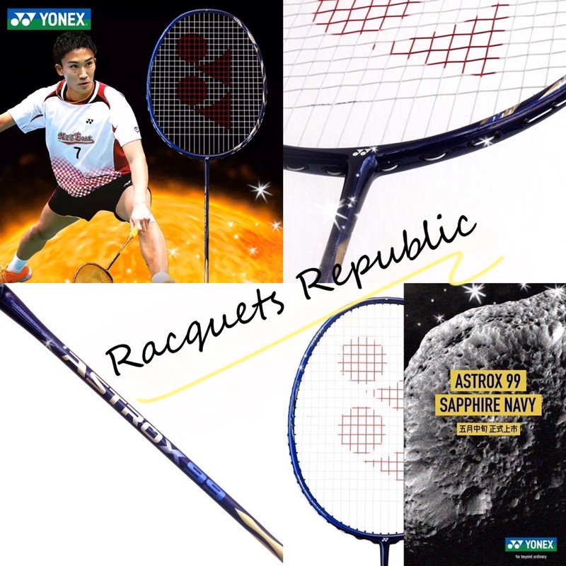 Kento Momota Yonex 2020 Astrox 99 Badminton Racquet Free String Grip And Bag Shopee Malaysia