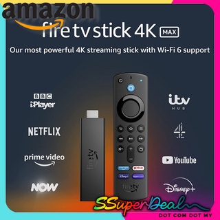 Amazon Fire TV Stick 4K Max | streaming device, Wi-Fi 6, Alexa Voice Remote (includes TV controls)
