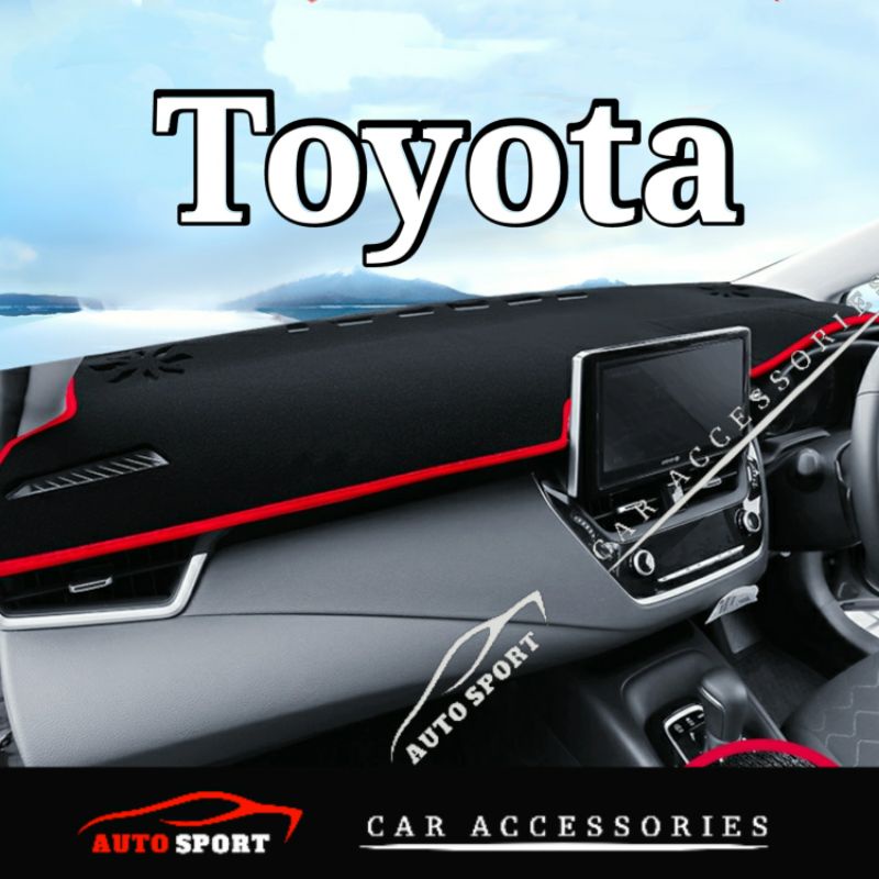 Toyota Vios Yaris Corolla Altis Camry Dashboard Felt Mat Dashboard