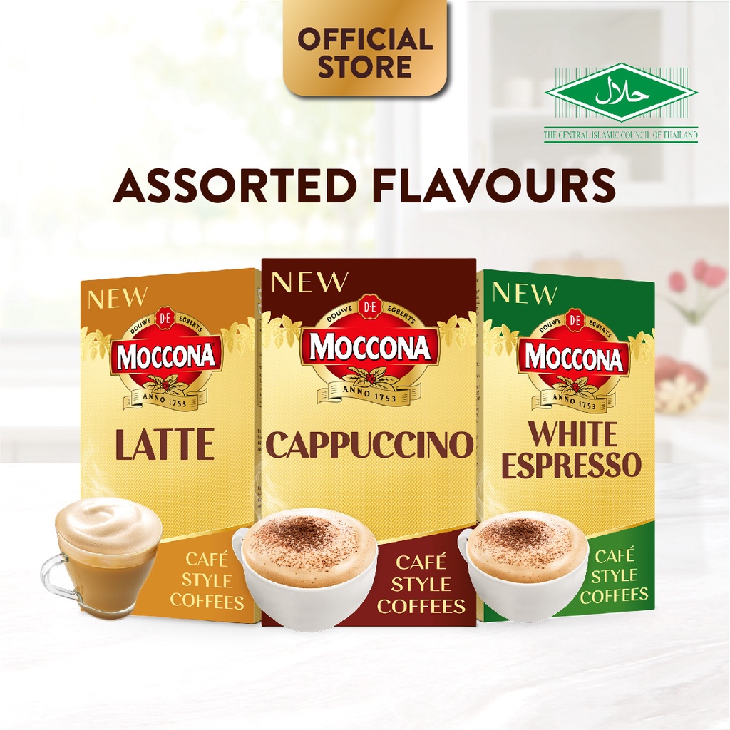 MOCCONA Specialty Instant 3in1 Coffee, 10 Sticks [HALAL] Shopee Malaysia