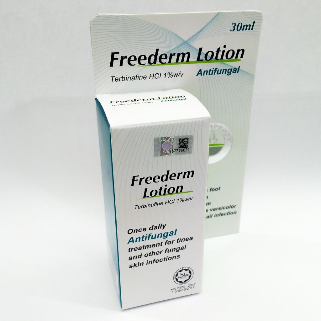 Freederm Antifungal Lotion 1 Terbinafine 30ml Shopee Malaysia