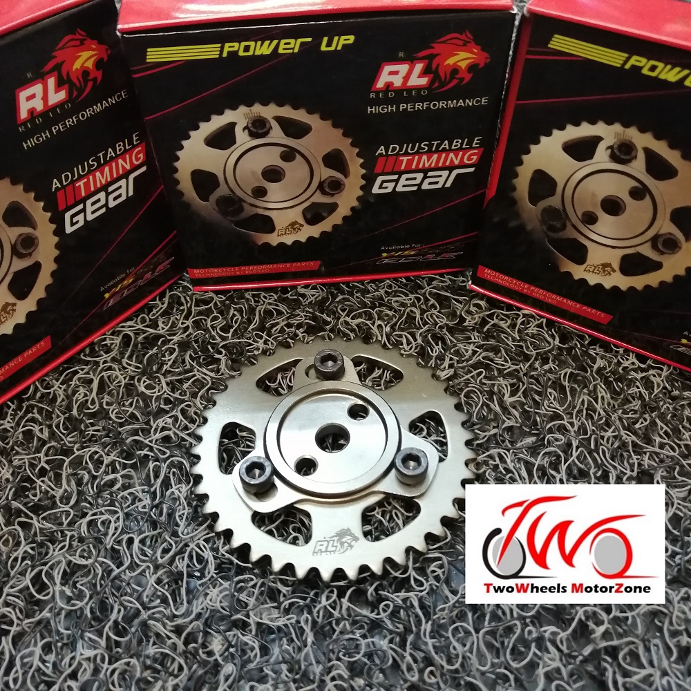 lc135 fz150 y15zr timing gear racing adjustable 38t red leo 3 pin shopee malaysia lc135 fz150 y15zr timing gear racing adjustable 38t red leo 3 pin