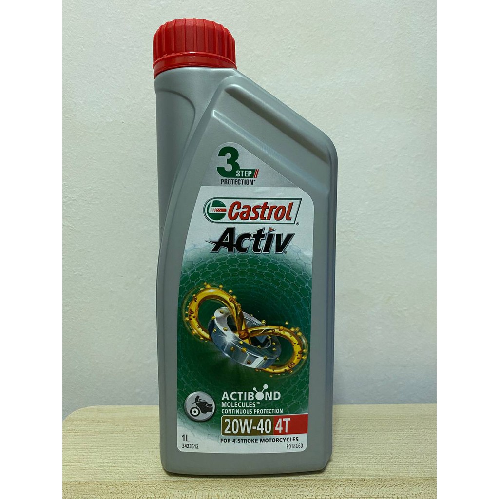 Castrol Activ 4T 20W40 1Litre | Shopee Malaysia