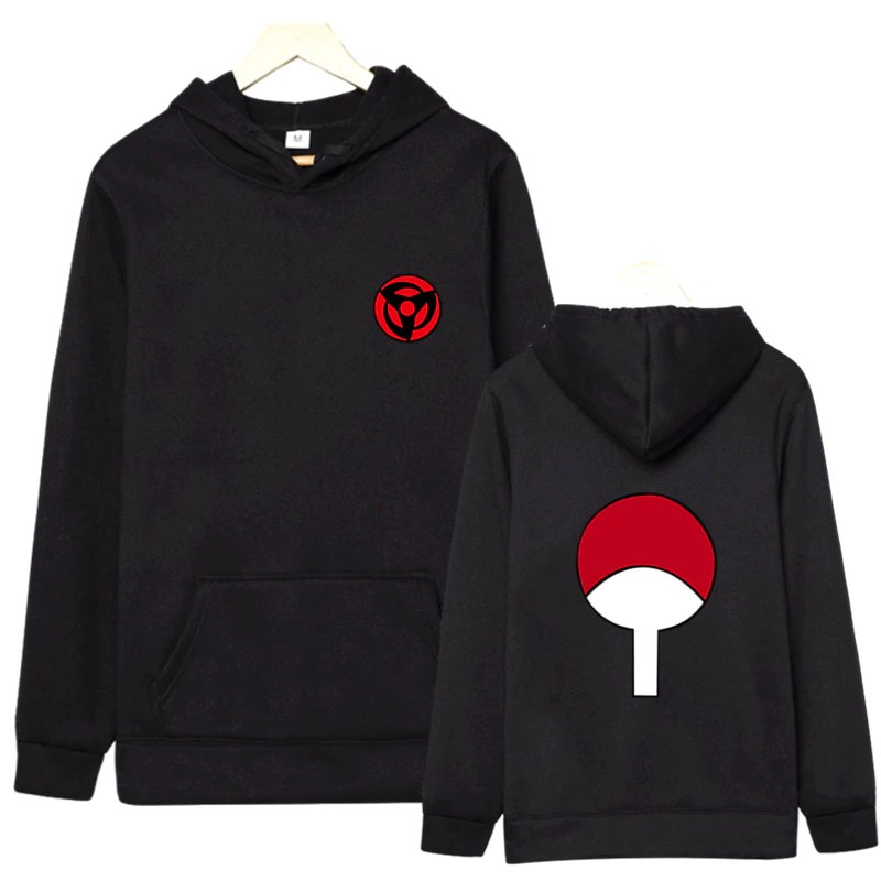 uchiha logo hoodie