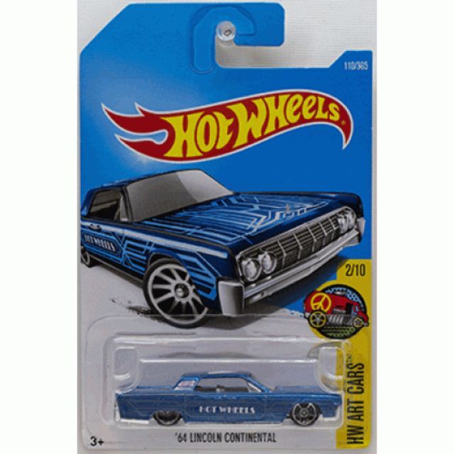 hot wheels lincoln continental