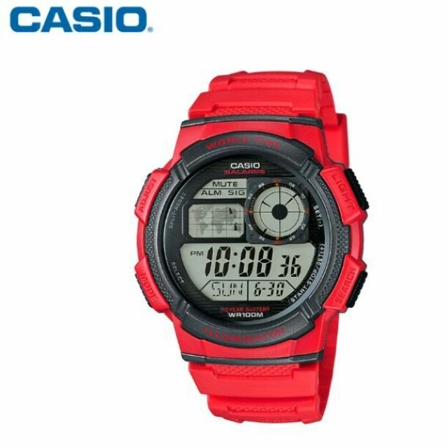 Casio AE-1000W-4A [2YEARS WARRANTY] Original Youth Unisex Watch Digital  Sport Watches AE-1000W AE-1000 AE1000W | Shopee Malaysia