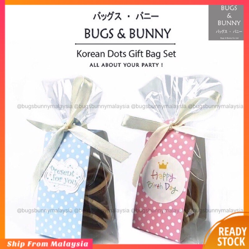 50pcs Doorgift Plastic Bag Cookies Bag Wedding Birthday Door Gift Bag Shopee Malaysia