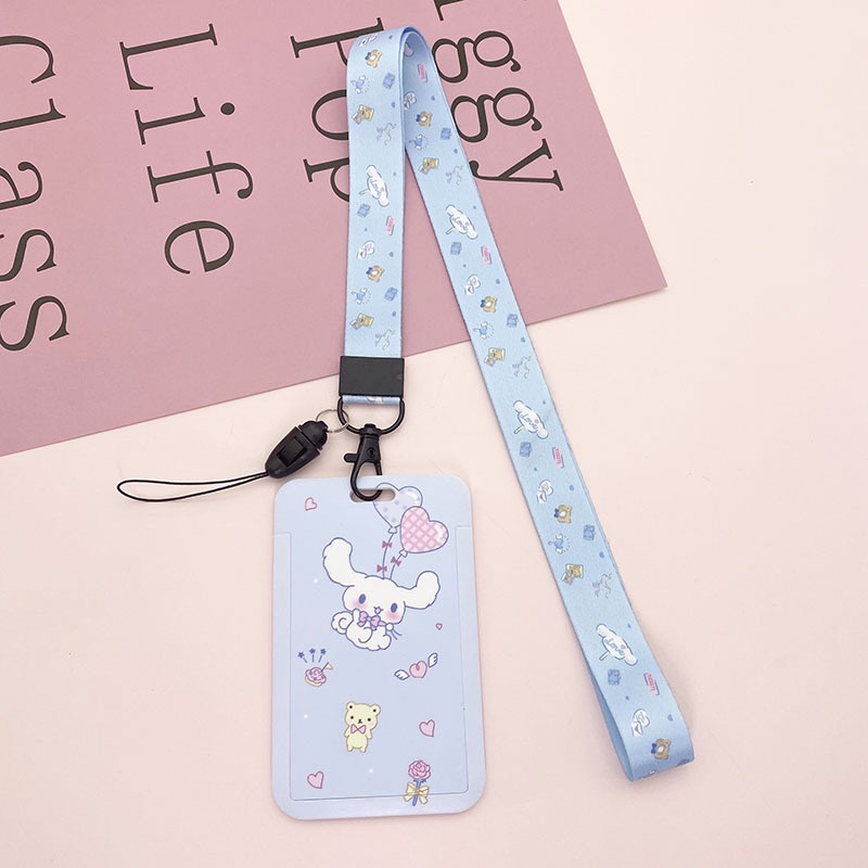 Outdoor Accessory Stock EzLink ID Staff Pass Card Holder Among Us / Marvel Kids Cartoon Lanyard Neck Strap Cover Gir ... - Image 2