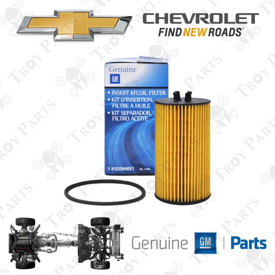 Original Chevrolet Oil Filter for Cruze Orlando Sonic 1.6 ( 155594651