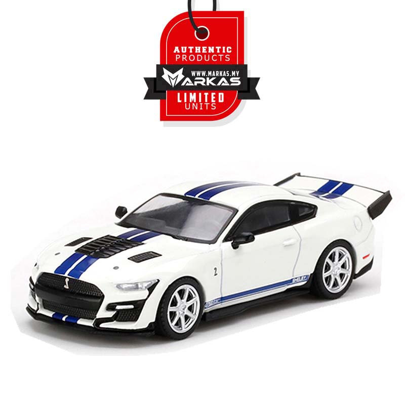 MINI GT 1/64 #318 FORD SHELBY GT500 DRAGON SNAKE CONCEPT OXFORD WHITE