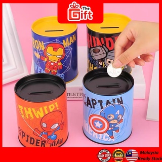 The Gift Coin bank metal piggy bank tabung duit tabung syling tabung besi pencil holder