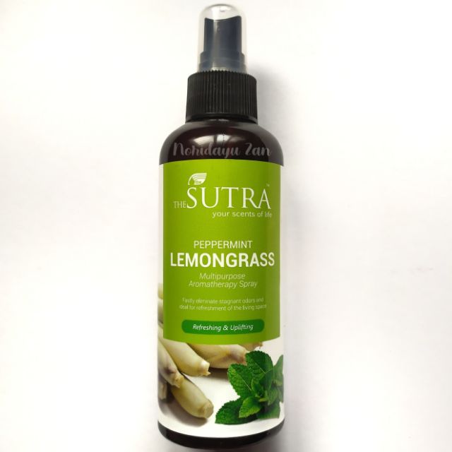 SUTRA Spray Aromatherapy Serai Pudina  Ubat Nyamuk 