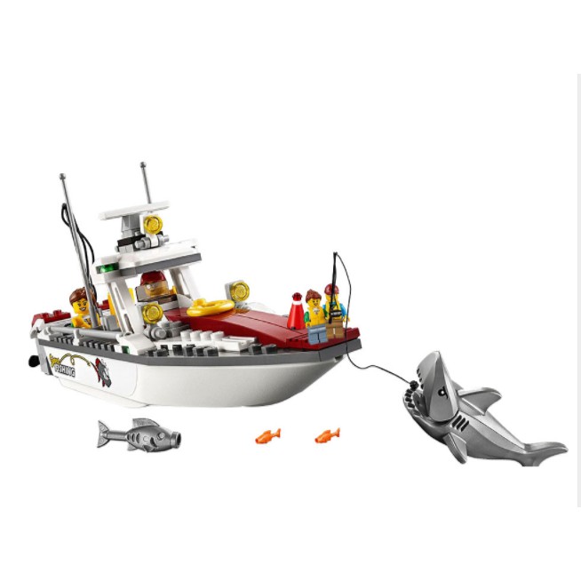 lego boat fishing