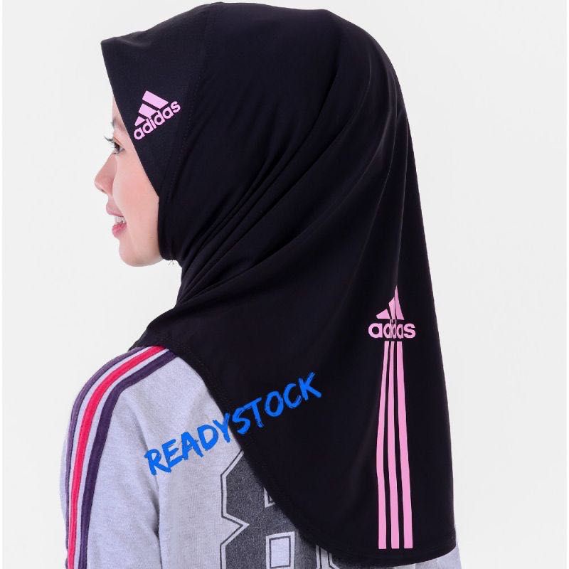 ??TUDUNG SUKAN⚽️? : ??SPORT HIJAB adidaSEGI TIGA BEST QUALITY DEWASA DAN KANAK KANAK l Sports Hijab ?‍♂️?‍♀️