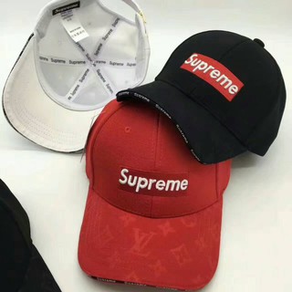 louis vuitton supreme hat black