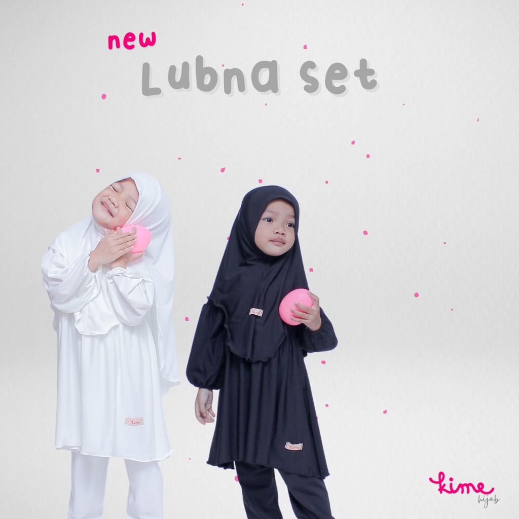 Durable Quality Kimehijab Gamis Children Lubna Raya Reliable - Image 4