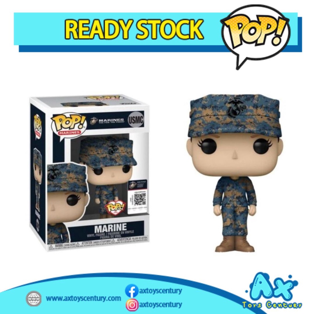Funko Pop! Marines: Marine #USMC Exclusive 100% Genuine