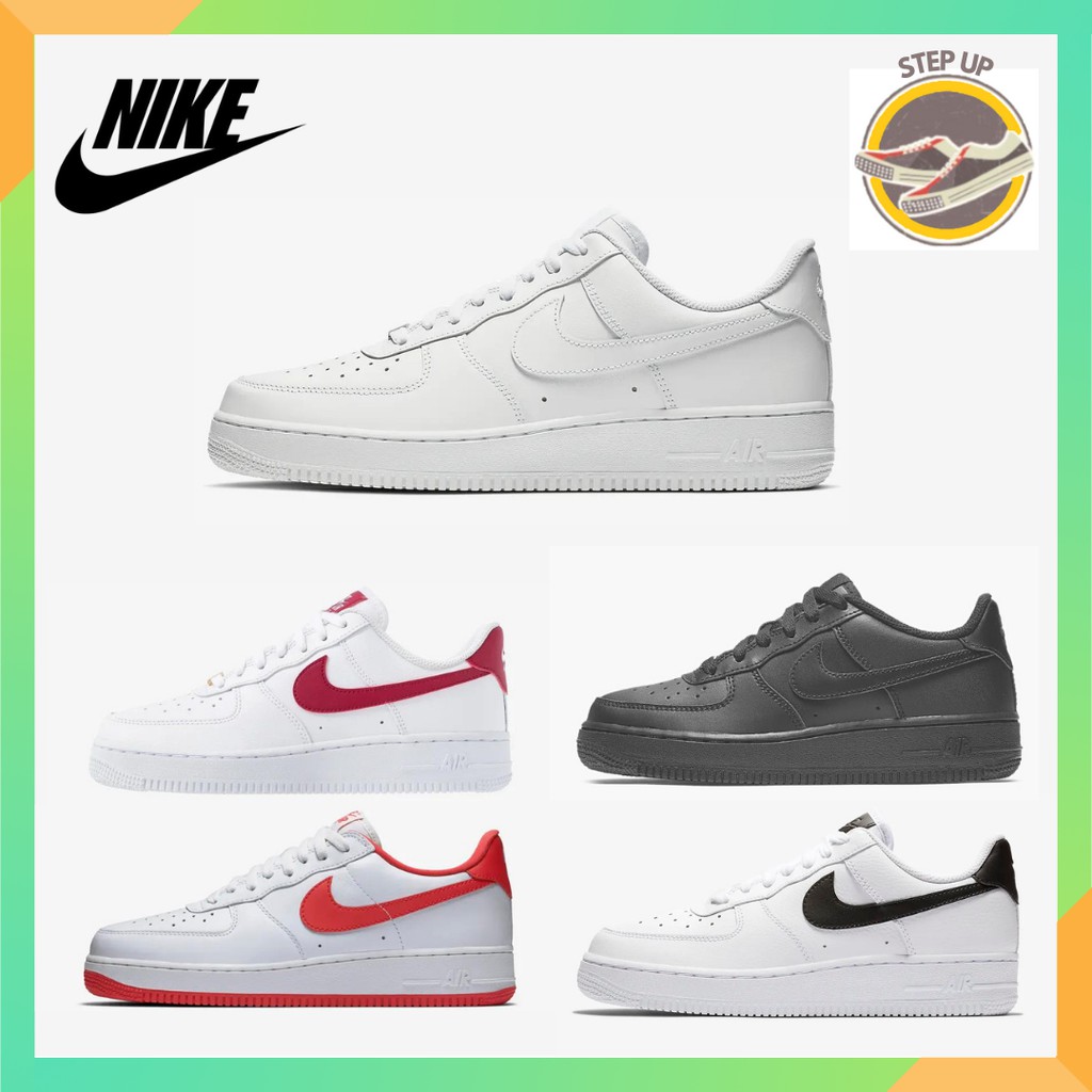 NIKE AIR FORCE 1 [READY 24 HOURS DELIVERY] UNISEX HOT SALES KASUT HYPE AF1 SNEAKERS SPORTS GRED 4A TERMURAH