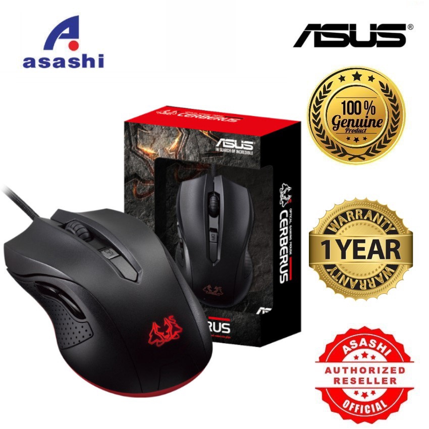 Asus Cerberus Optical Gaming Mouse Cerberus Mouse Shopee Malaysia