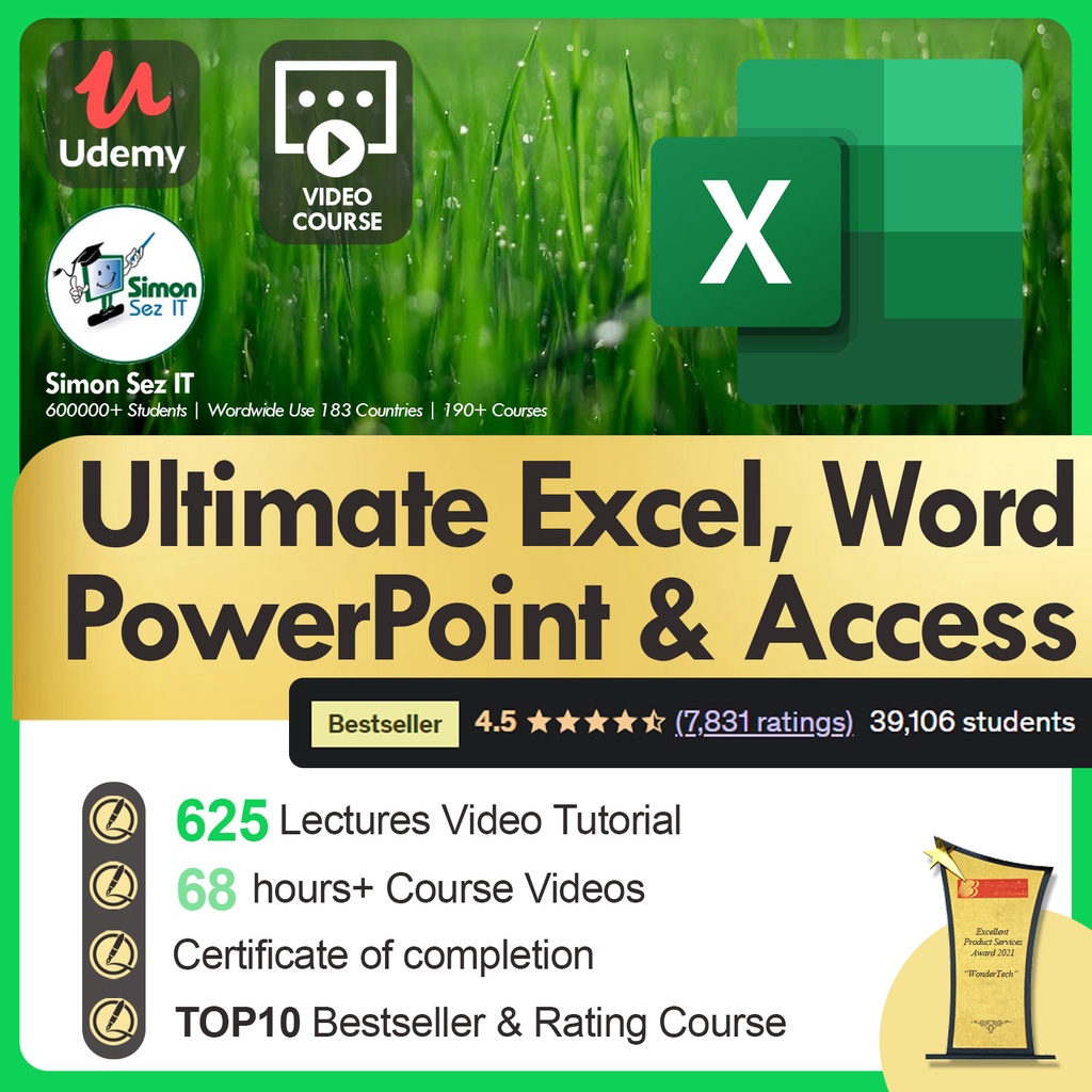 [video Course] Ultimate Microsoft Office Excel Word Powerpoint