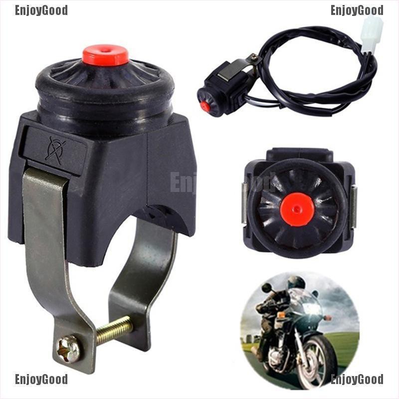22mm Handlebars Mount Kill Stop Button Switch for Motorcycle ATV Black