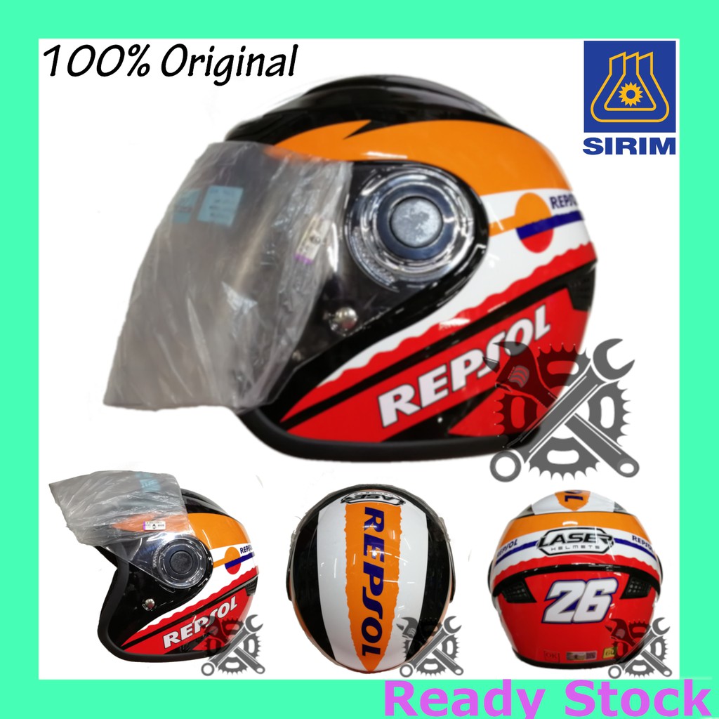 helmet laser repsol