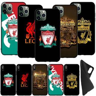 Iphone 11 Pro Xr X Xs Max 6 7 8 6s Plus Soft Silicone Black Cover Phone Case Logo Liverpool Football Shopee Malaysia