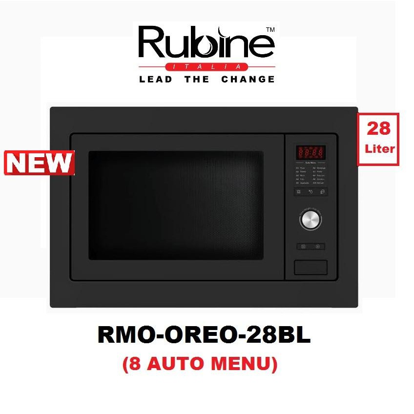 Rubine Built-in Microwave Oven (28L) RMO-OREO-28BL